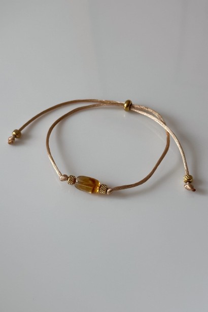 cytryn , bransoletka z cytrynem, naturalny cytryn, biżuteria minimalistyczna , ręcznie robiona bransoletka, bransoletka na prezent, elegancka biżuteria ze stali szlachetnej