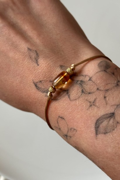 cytryn , bransoletka z cytrynem, naturalny cytryn, biżuteria minimalistyczna , ręcznie robiona bransoletka, bransoletka na prezent, elegancka biżuteria ze stali szlachetnej