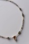 choker z perłą naszyjnik z labradorytem biżuteria intuicji choker handmade stal szlachetna naszyjnik symboliczny damski biżuteria z perłą naturalną labradoryt naszyjnik