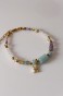 Bransoletka Go With the Flow dla Ryb z kamieni naturalnych, symbol zodiaku Ryby stal 316L