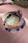 bransoletka z lapis lazuli, bransoletka z kryształem górskim, chalcedon biżuteria, bransoletka na sznurku regulowana, granatowa bransoletka damska, biżuteria z kamieni naturalnych handmade