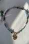 choker z lapis lazuli naszyjnik z amazonitem choker z akwamarynem biżuteria z kamieni naturalnych damska naszyjnik z apatytu naszyjnik z chalcedonu niebieski choker z kamieni