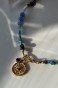 choker z lapis lazuli naszyjnik z amazonitem choker z akwamarynem biżuteria z kamieni naturalnych damska naszyjnik z apatytu naszyjnik z chalcedonu niebieski choker z kamieni